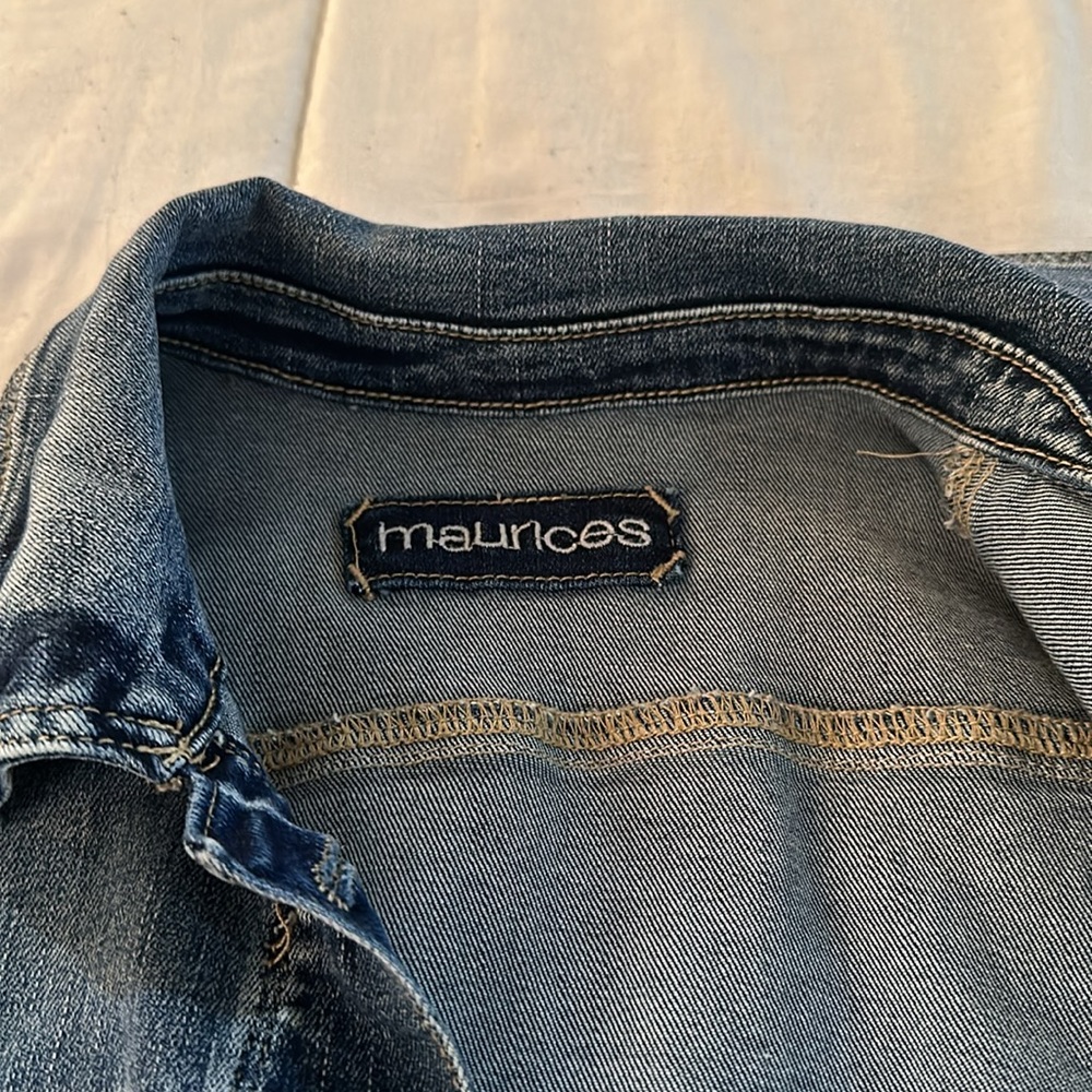 Maurices Blue Denim Jean Jacket - Picture 3 of 4